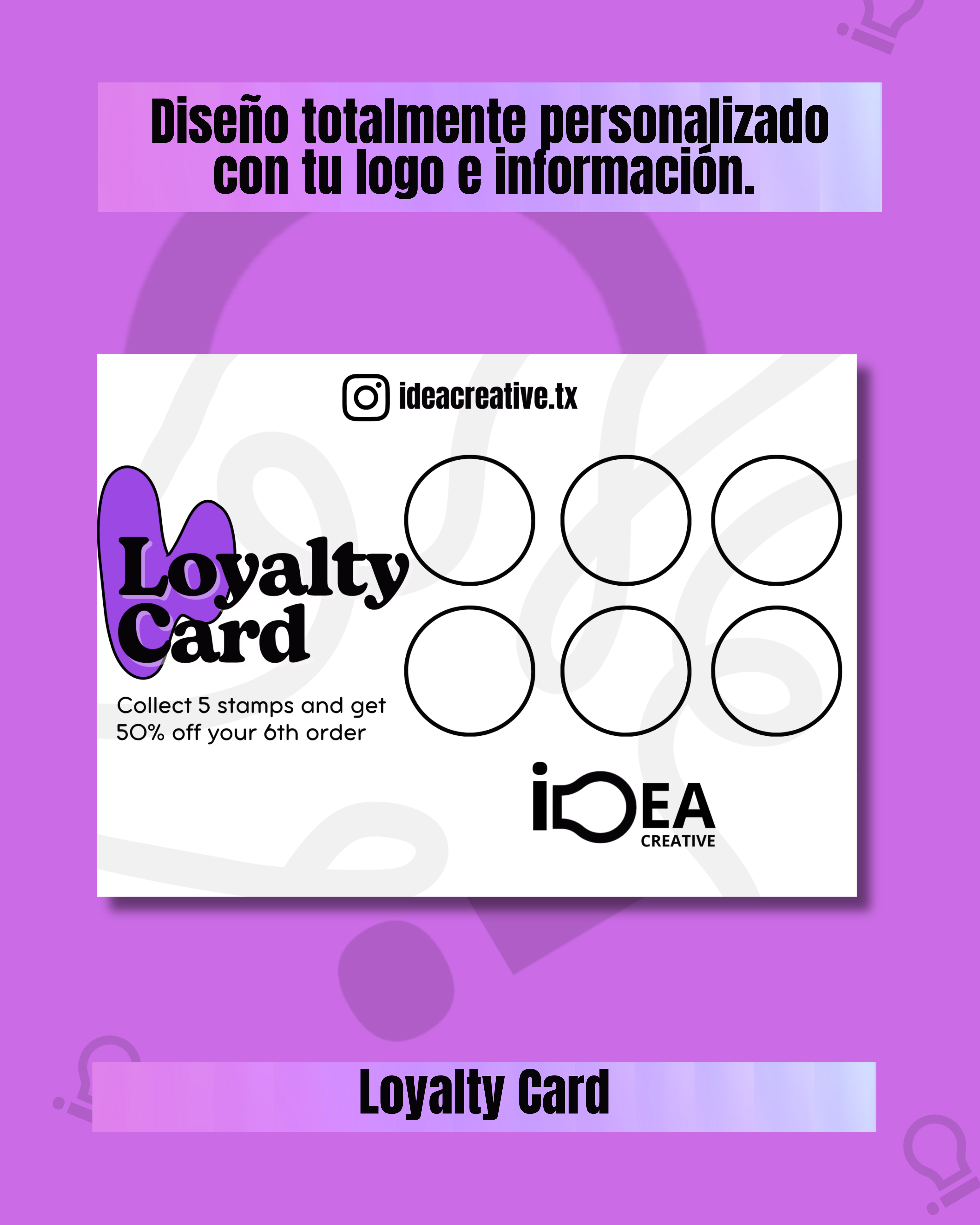 Tarjeta de Fidelidad