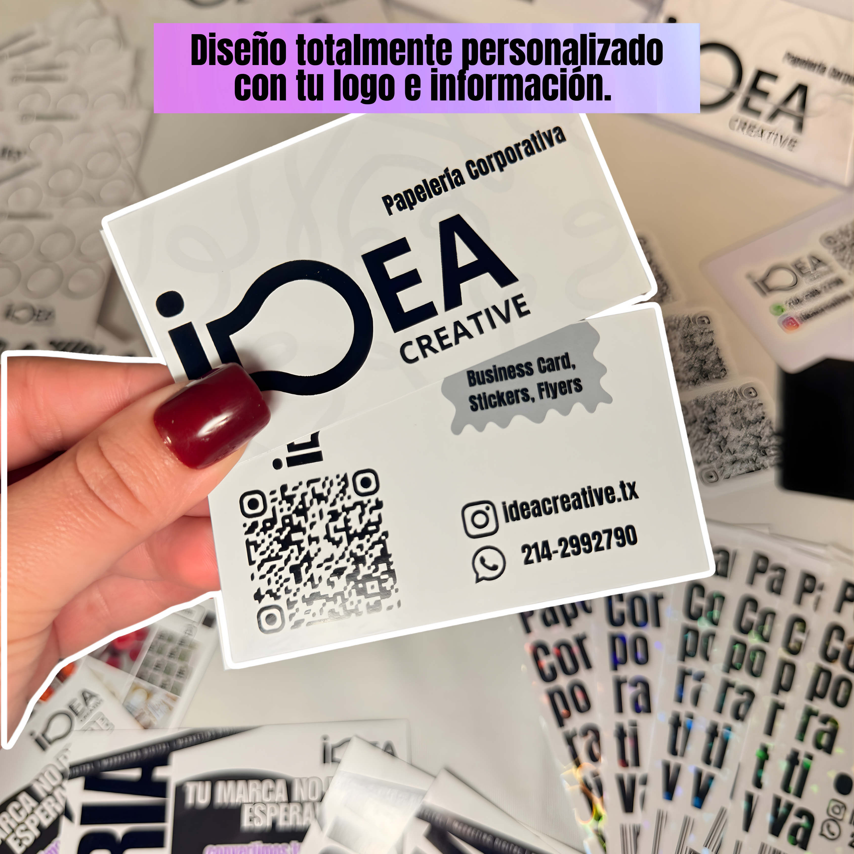 Tarjetas de presentación estandar